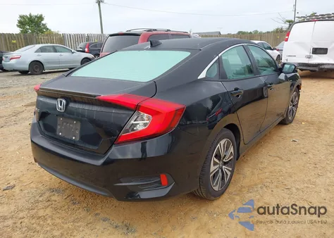 2017 Honda Civic Ex-L z USA, uszkodzony, nr VIN 19XFC1F82HE019107